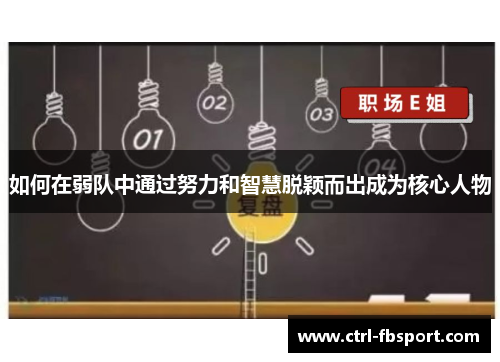 如何在弱队中通过努力和智慧脱颖而出成为核心人物