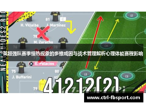 英超强队赛季慢热现象的多维成因与战术管理解析心理体能赛程影响