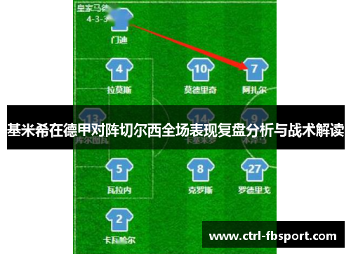 基米希在德甲对阵切尔西全场表现复盘分析与战术解读